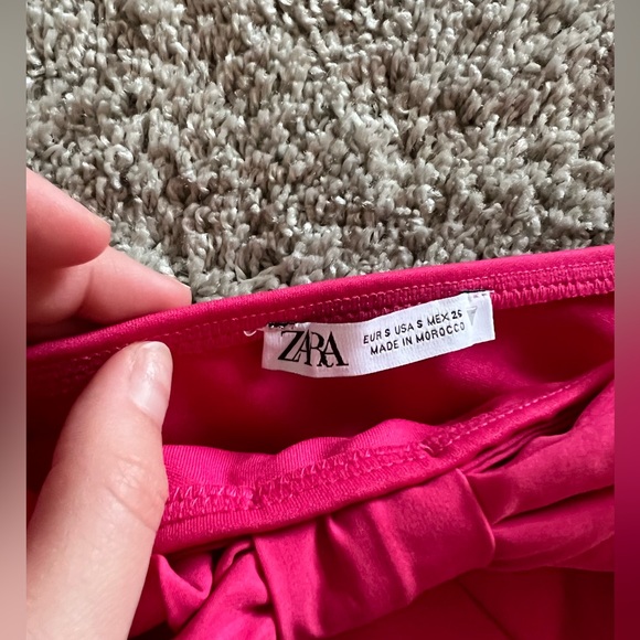 Zara Bow Crop Top - Size S🥰 - Picture 2 of 3